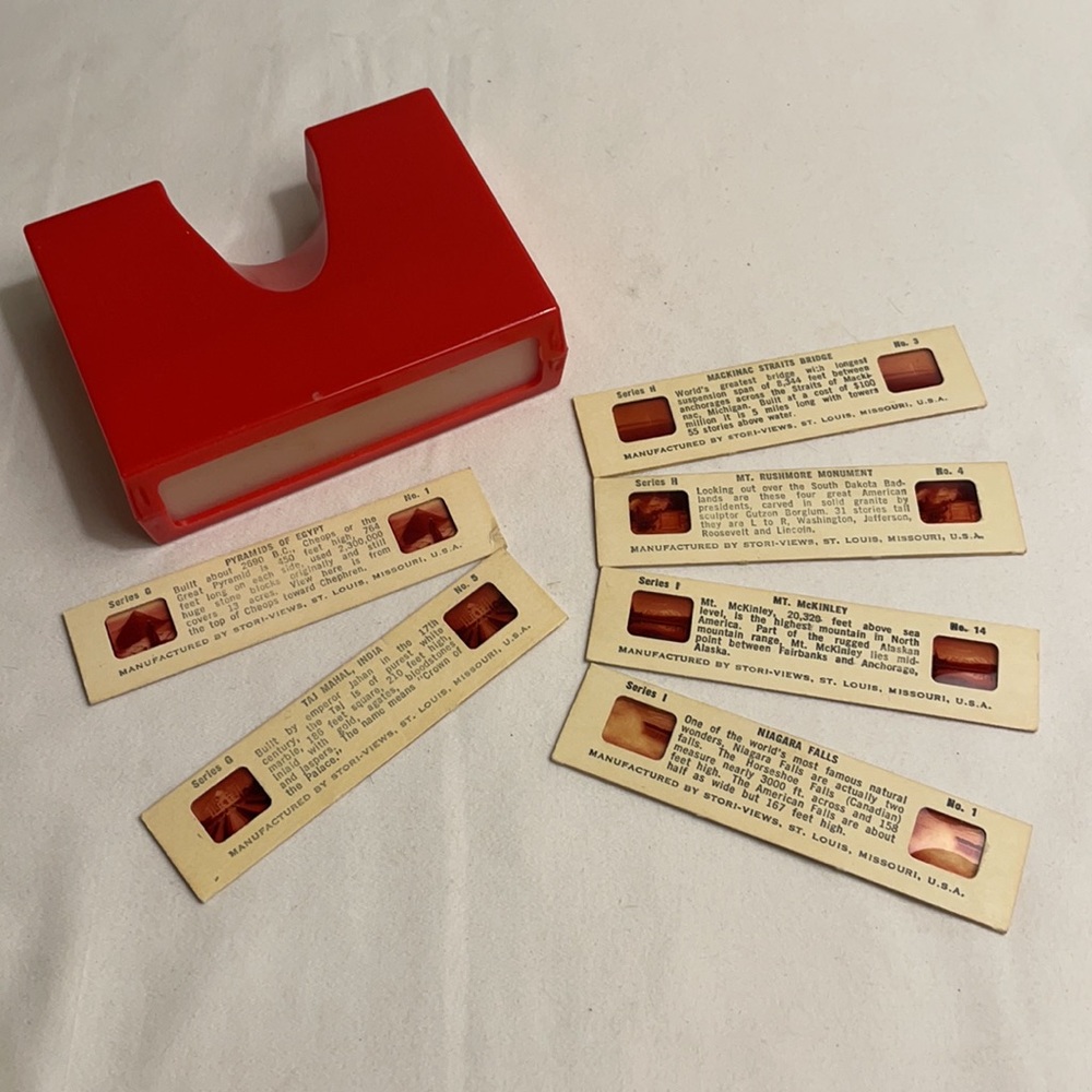 Vintage Stori-Views Stereo Viewer Wonders of World